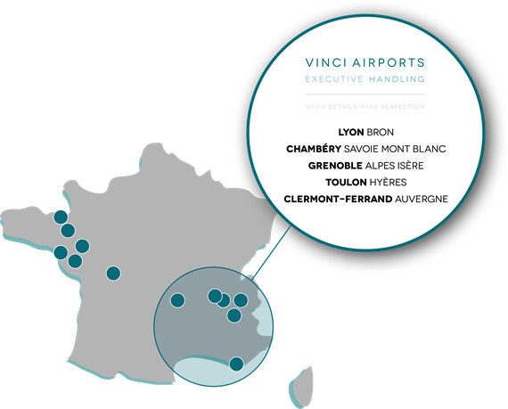 Carte vinci aiports france